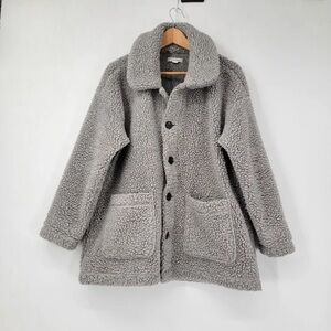 OuterKnown Gray Sherpa Jacket